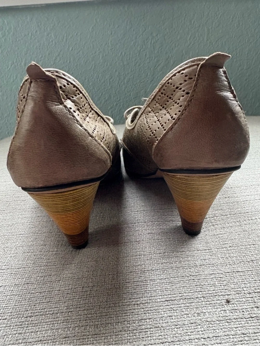 J Shoes Gladis Brogue Shoes